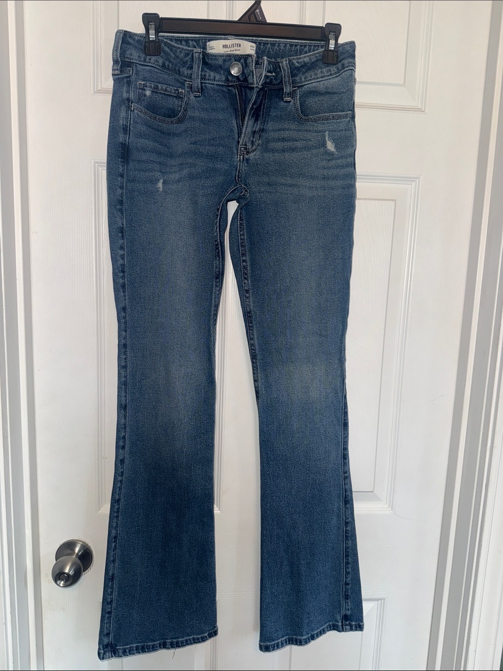 Hollister Women's Medium Blue Flare Jeans